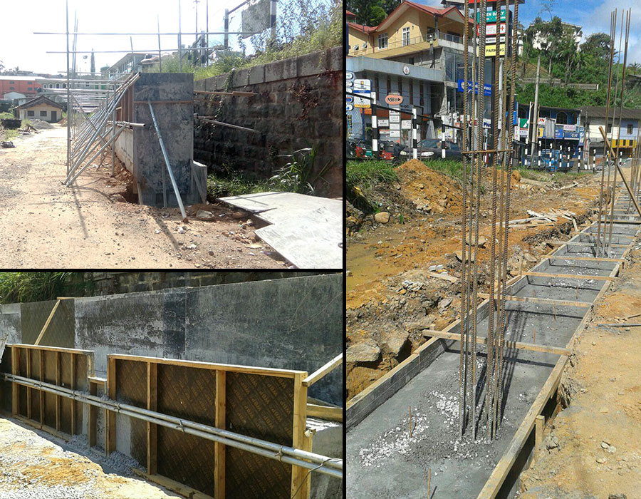 Design and Construction of Hatton Town Center Development (Construction Retaining Wall and Parking Area) 